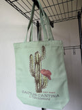 Green CCC Tote Bag, Hat Logo, Small
