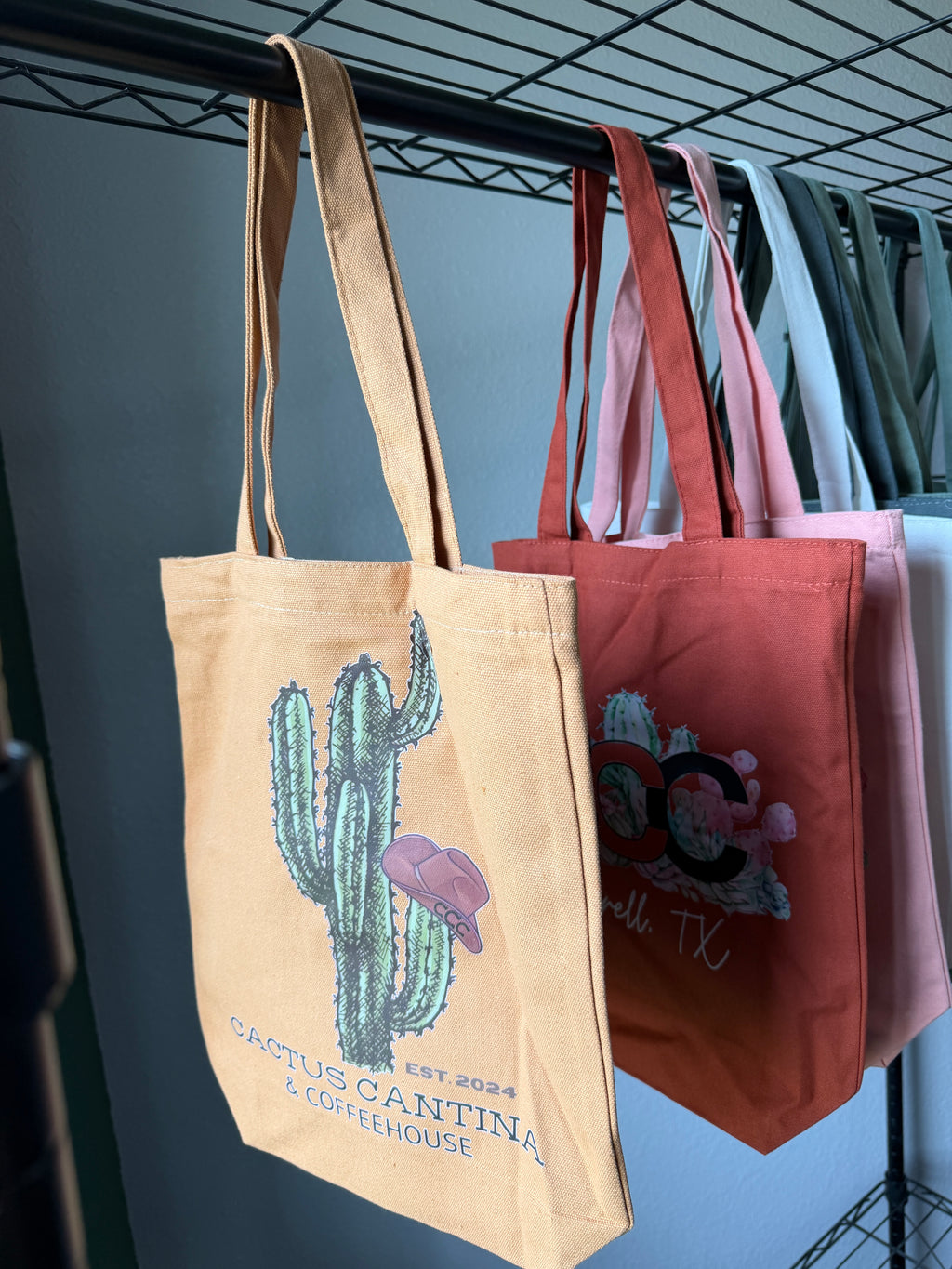 Tan CCC Tote bag, Small